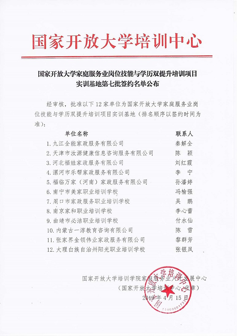 2019.4.15 家政双提升项目第七批实训基地公布2019.4.10.jpg